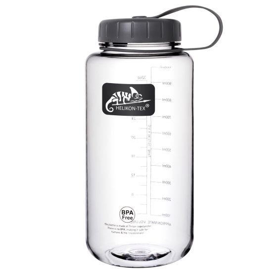 Helikon Tritanflaske Bred Munding 1 Liter - Klar