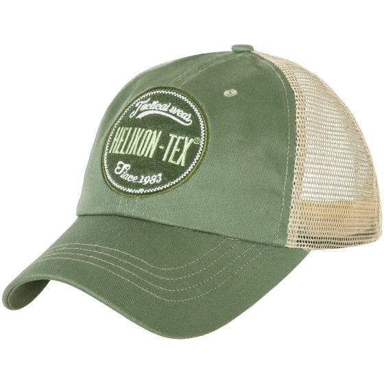 Helikon Trucker Logo Kasket - Green