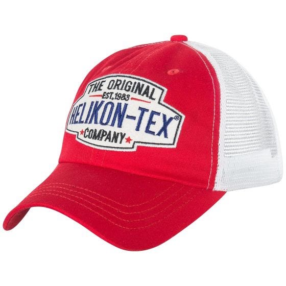 Helikon Trucker Logo Kasket - Rød