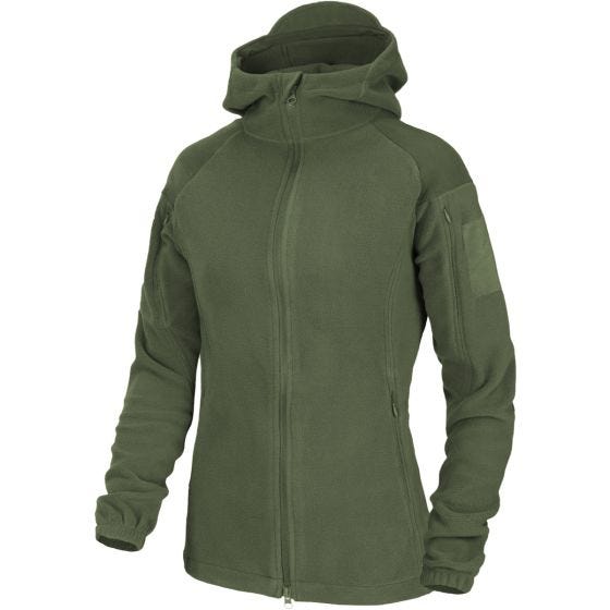 Helikon Cumulus Tung Fleece-jakke Til Kvinder - Taiga Green