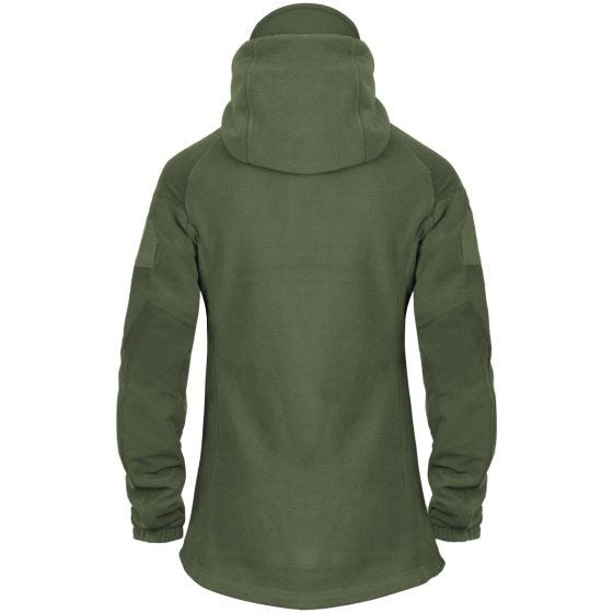 Helikon Cumulus Tung Fleece-jakke Til Kvinder - Taiga Green