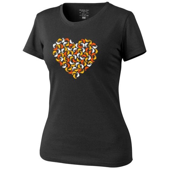 Helikon Chameleon Heart T-shirt Til Kvinder - Sort