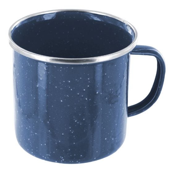 Highlander Deluxe Krus Emalje Navy Blue