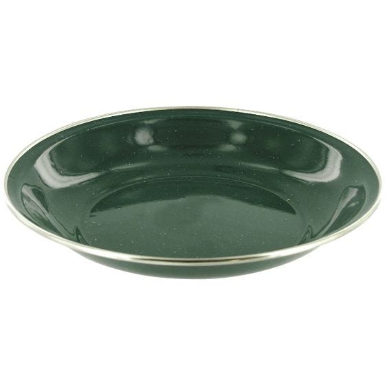 Highlander Deluxe Suppetallerken Emalje - Green