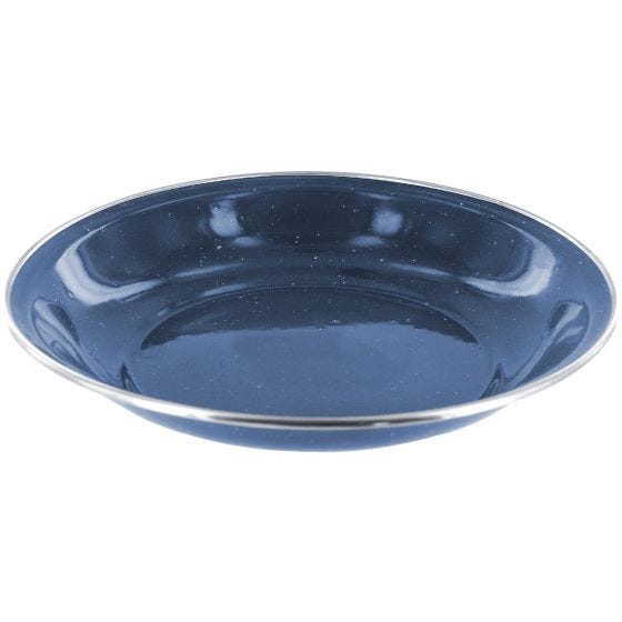Highlander Deluxe Suppetallerken Emalje - Navy Blue