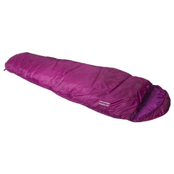 Highlander Sleepline 250 Mummy-sovepose - Pink