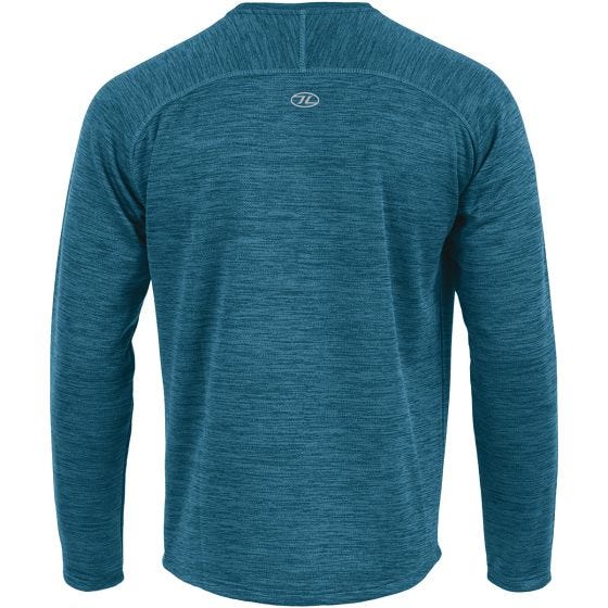 Highlander Sweater med Crew Neck - Marine Blue