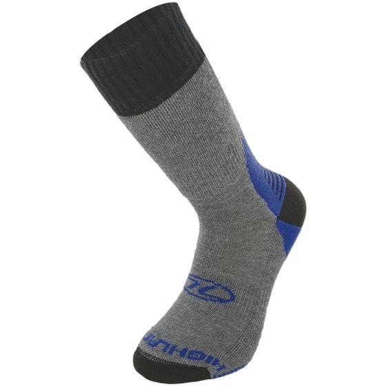 Highlander X-plorer Coolmax Sock Grey Blue