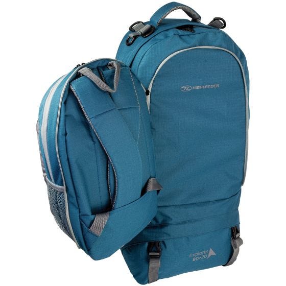 Highlander X-plorer Ryg-etui 80 + 20 L - Teal