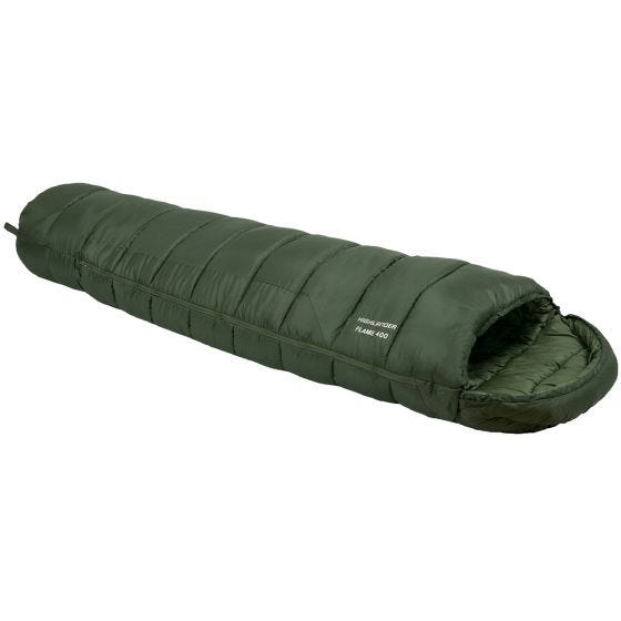 Highlander Phoenix Flame 400 Mummy-sovepose - Olive Green