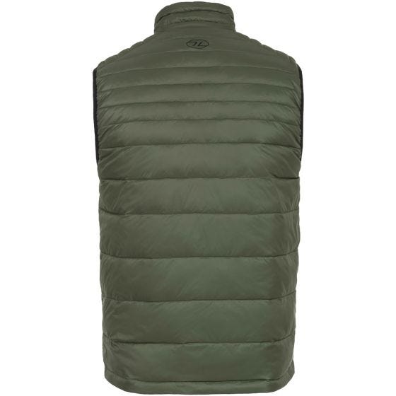 Highlander Vendbar Vest - Sort/Olivenfarvet