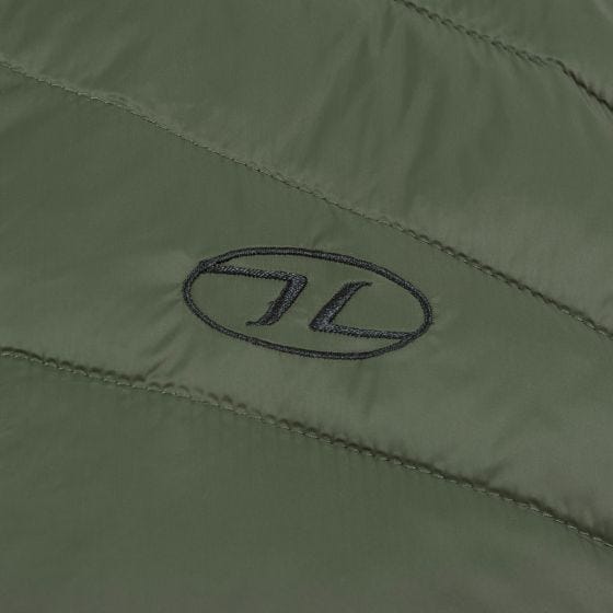 Highlander Vendbar Vest - Sort/Olivenfarvet