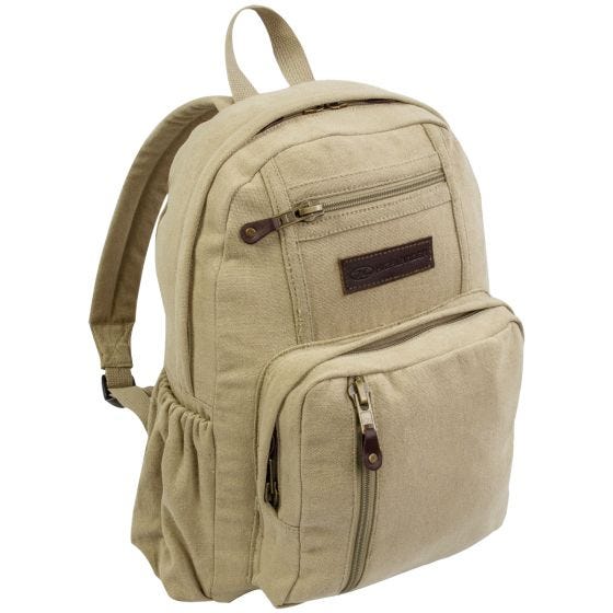 Highlander Salem Rygsæk Kanvas 18 L - Beige