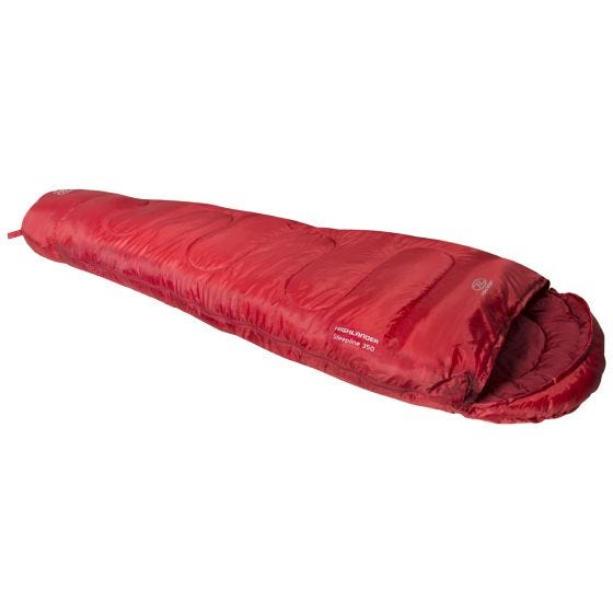 Highlander Sleepline 350 Mummy-sovepose - Rød