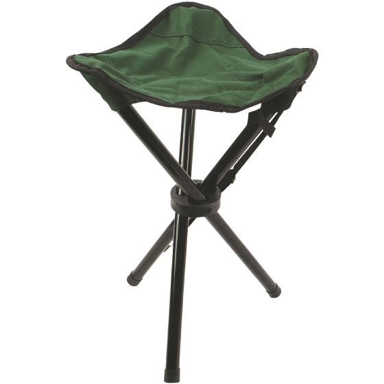 Highlander Tripod-taburet Stål - Green