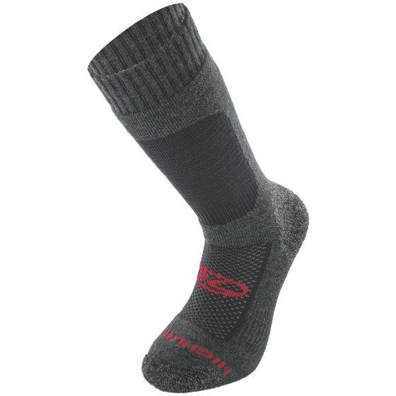 Highlander Trekking-sokker Merinould - Charcoal