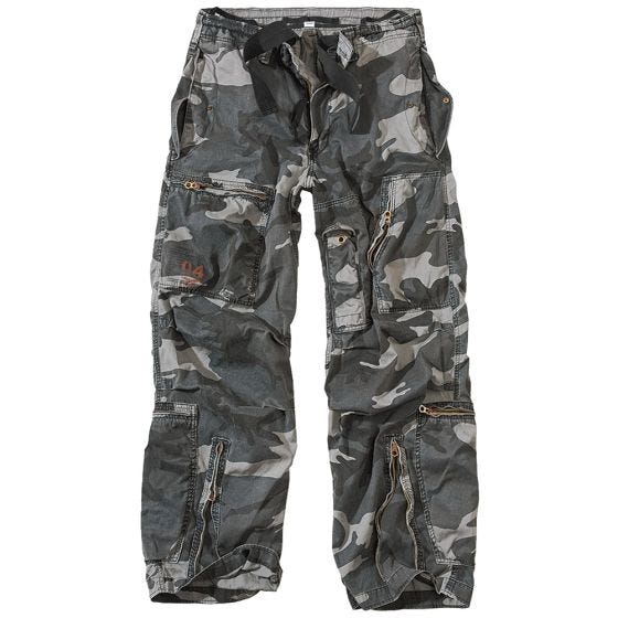 Surplus Infantry Cargo Bukser - Night Camo
