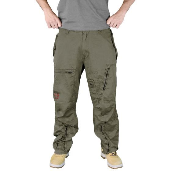 Surplus Infantry Cargo Bukser - Olivenfarvet