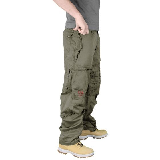Surplus Infantry Cargo Bukser - Olivenfarvet