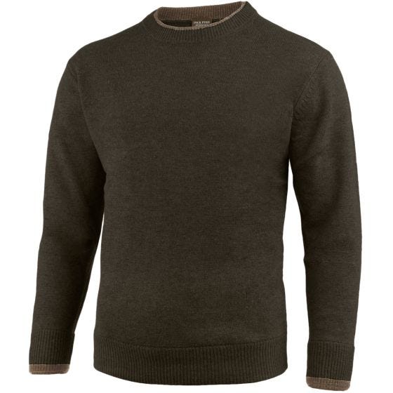 Jack Pyke Ashcombe Pullover med Crew Neck - Dark Olive