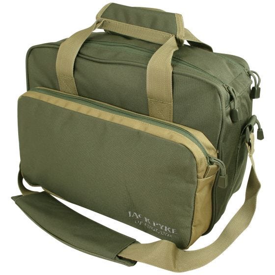 Jack Pyke Sportsskuldertaske Green/Tan