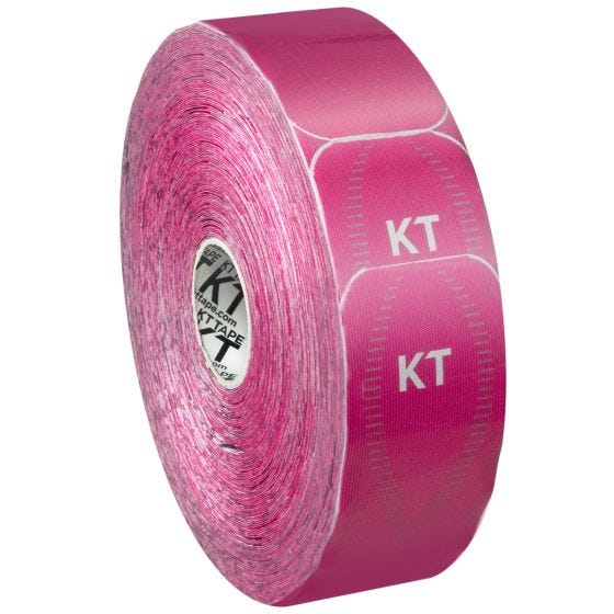 KT Tape Jumbo Pro Precut Kinesiologitape Syntetisk - Hero Pink