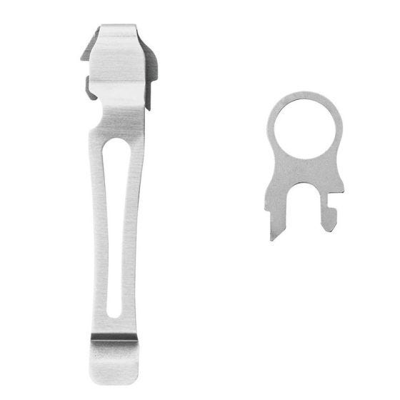 Leatherman Sæt med Snorering- og Lommeklips