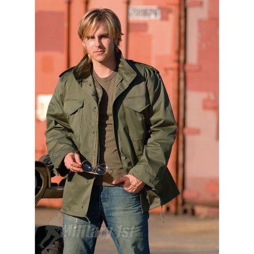 Mil-Tec Classic M65 US Jakke - Olivenfarvet