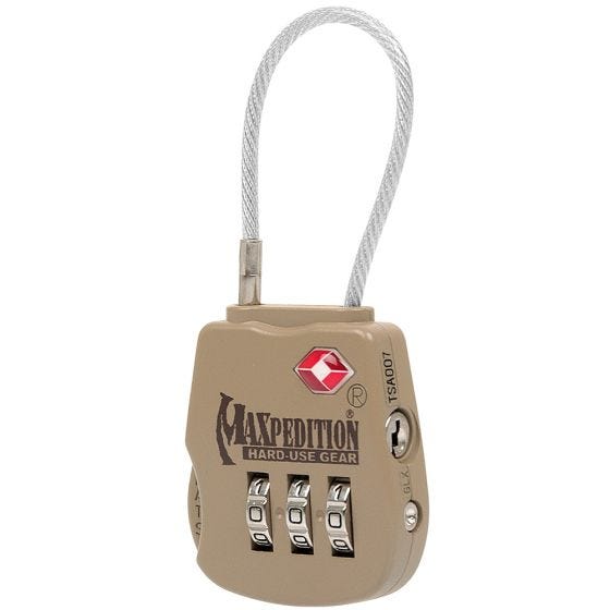 Maxpedition Baggagelås Taktisk - Khaki