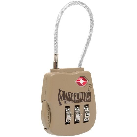 Maxpedition Baggagelås Taktisk - Khaki
