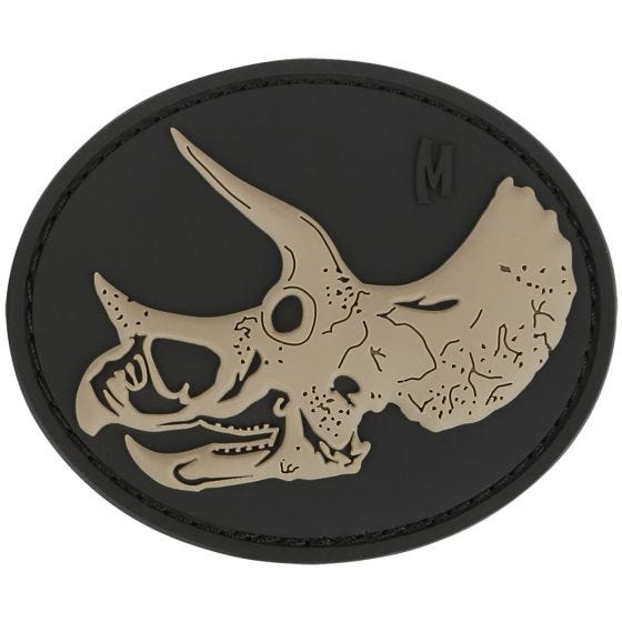 Maxpedition Triceratops Skull Moralemærke - SWAT