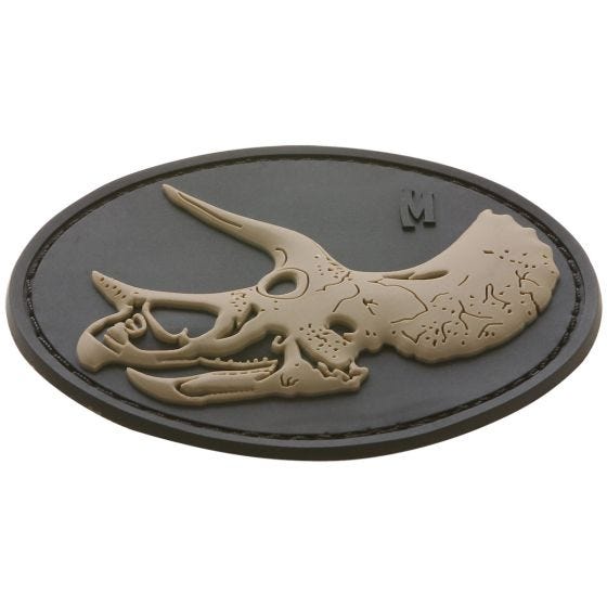 Maxpedition Triceratops Skull Moralemærke - SWAT