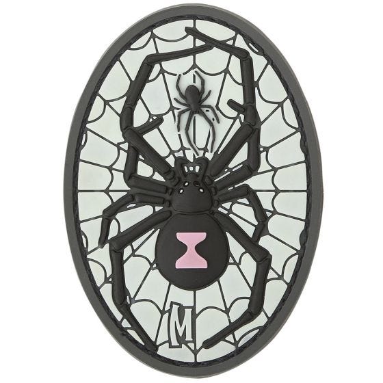 Maxpedition Black Widow Moralemærke - GLOW