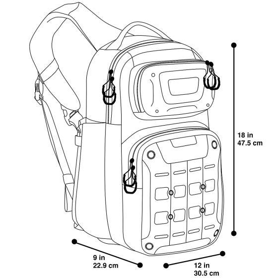 Maxpedition Gridflux Stroptaske - Sort