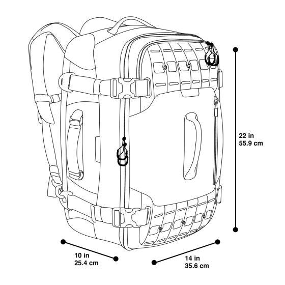 Maxpedition Ironcloud Adventure Rejsetaske - Tan