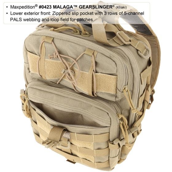 Maxpedition Malaga Gearslinger - Sort