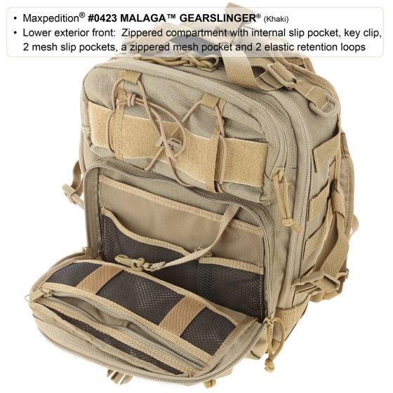 Maxpedition Malaga Gearslinger - Sort