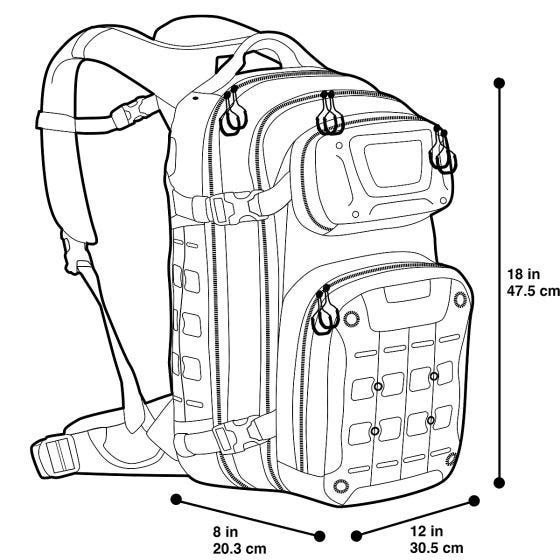 Maxpedition RiftCore Rygsæk - Tan