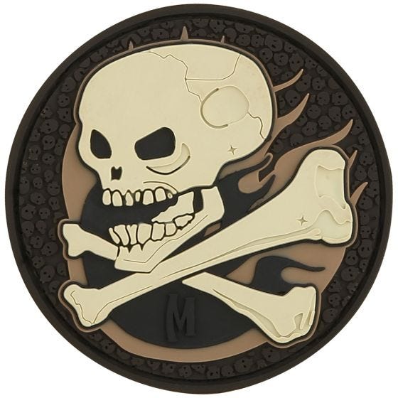 Maxpedition Skull Moralemærke - Arid
