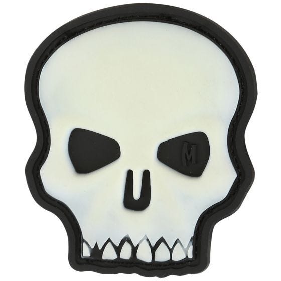 Maxpedition Hi Relief Skull Moralemærke - GLOW