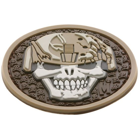 Maxpedition Soldier Skull Moralemærke - Arid
