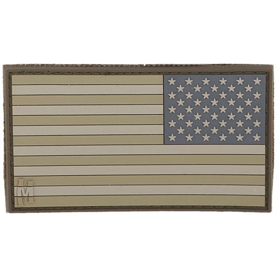 Maxpedition Reverse USA Flag Stor Morallap - Arid