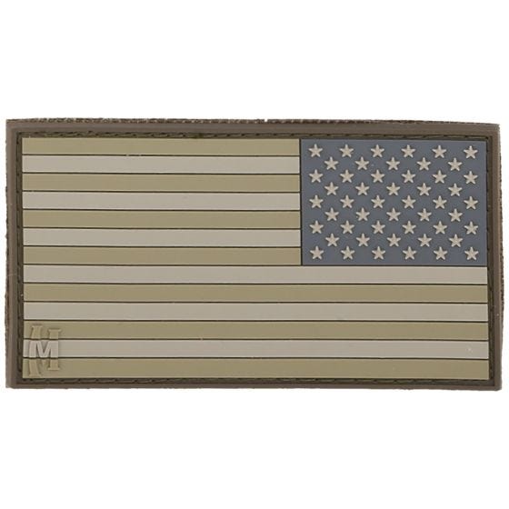 Maxpedition Reverse USA Flag Lille Moralemærke - Arid