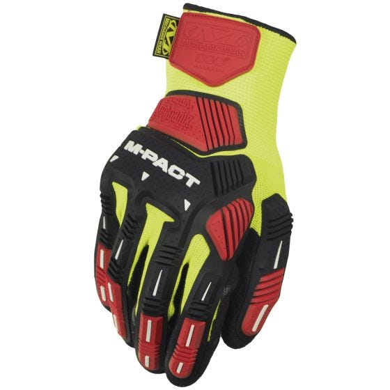 Mechanix Wear The Safety M-Pact Knit CR3A3 Handsker - Hi-Viz Yellow