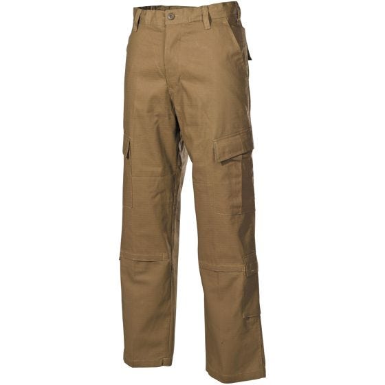 MFH ACU Kampbukser Ripstop - Coyote Tan