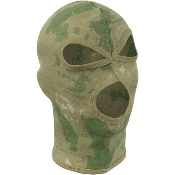 MFH Balaclava med 3 Huller Letvægtsbomuld - HDT Camo FG