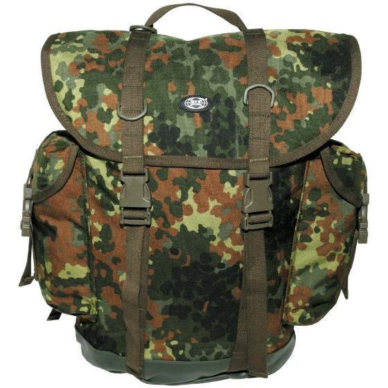 MFH Mountain Rygsæk Tysk Militær - Flecktarn