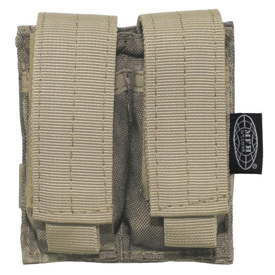 MFH MOLLE Lille Dobbelt Magasinpung 9 mm - HDT Camo AU