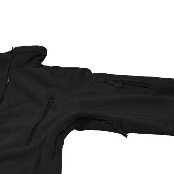 MFH Heavy Strike Fleece-jakke - Sort