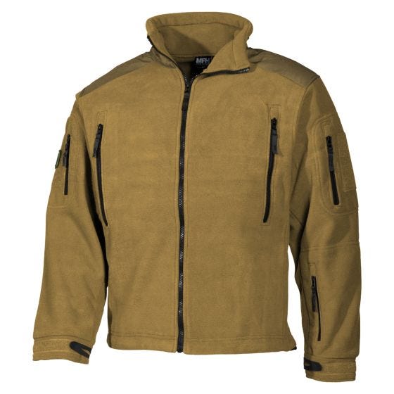 MFH Heavy Strike Fleece-jakke - Coyote Tan